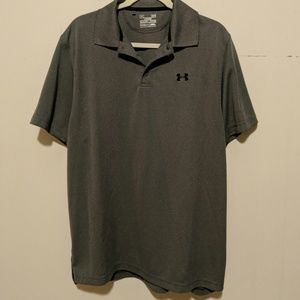 Under Armour Gray Polo Shirt